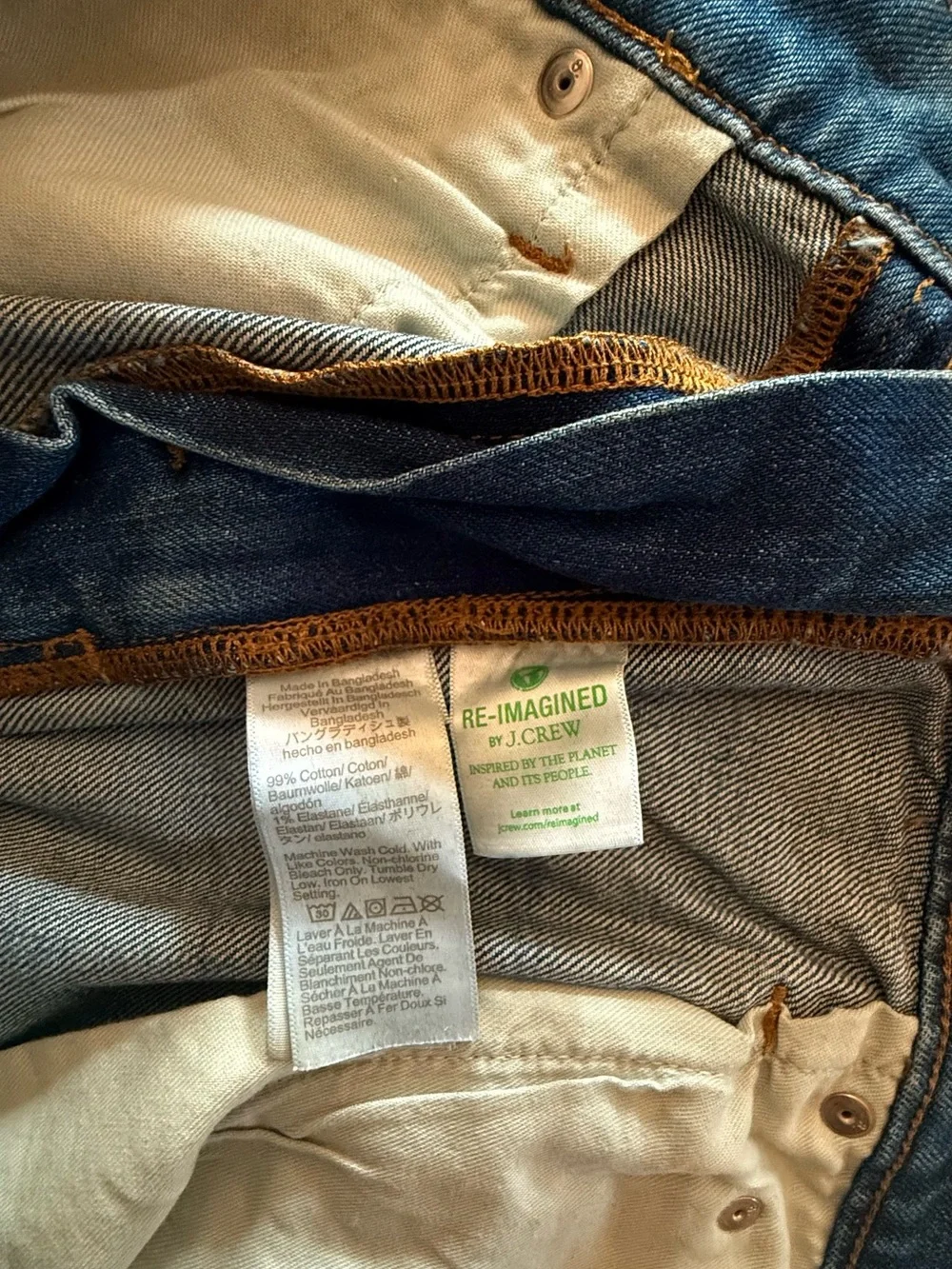 Jcrew’ Slimfit Light Faded Blue Jeans, Men’s 36x32